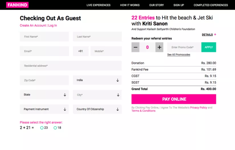 Fankind screenshot 3